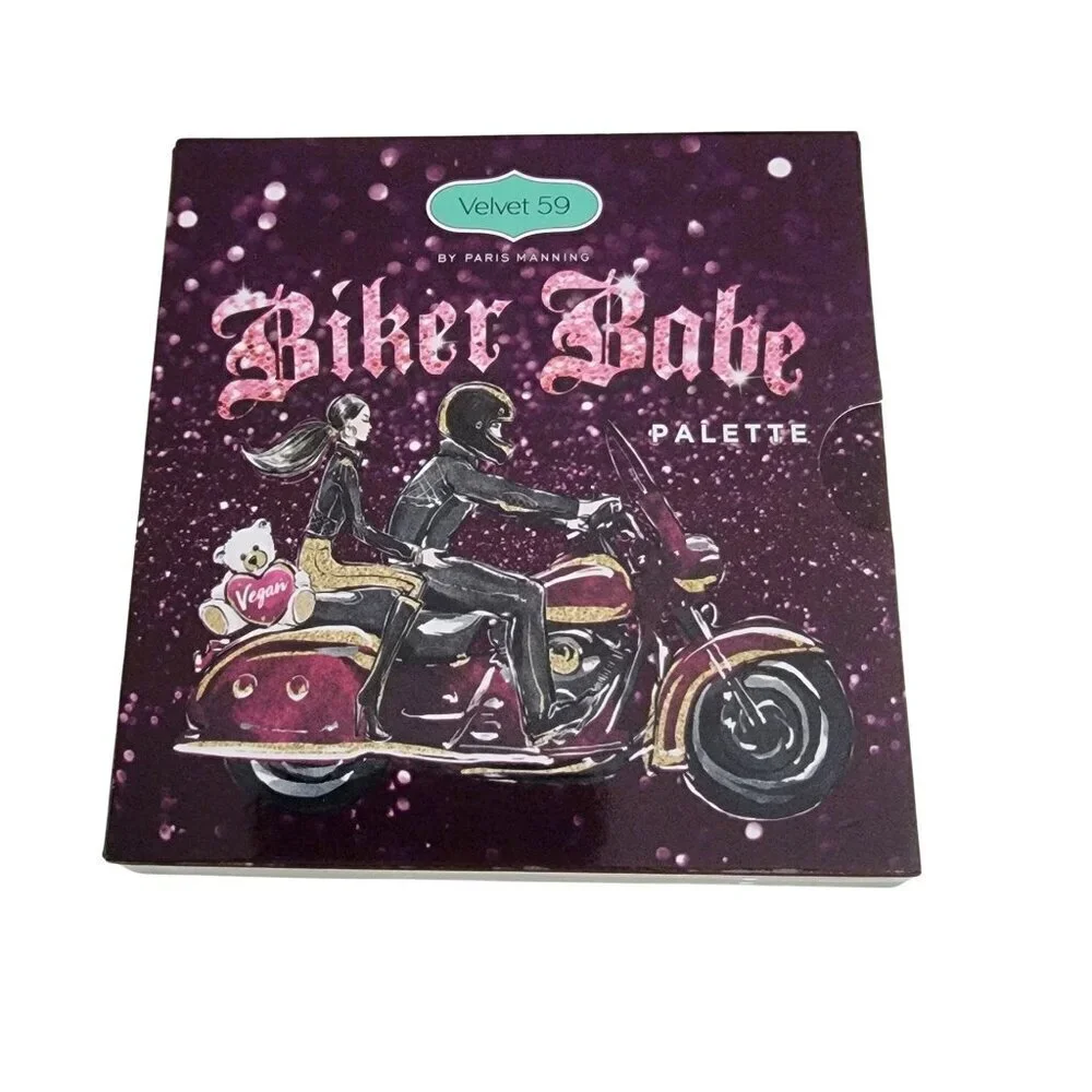 Paris Manning Velvet 59 Biker Babe Eyeshadow Contour Palette Perfect Gift